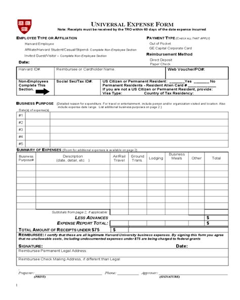 2022 Reimbursement Form Fillable Printable Pdf And Forms Handypdf 8864