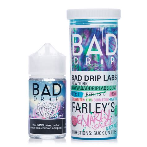 FARLEYS GNARLY SAUCE ICED OUT E LIQUID 50ML BY BAD DRIP UK Vape Store