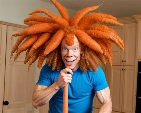 Carrot Top Loves His Mop R Weirddalle