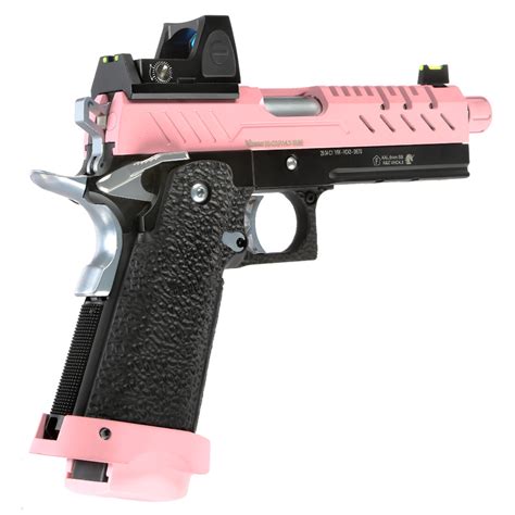 Vorsk Airsoft Hi Capa Mit Hd Lpz Vollmetall Gbb Mm Bb Pink