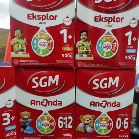 Jual SGM 900 1000 G ANANDA 0 6 6 12 EKSPLOR 1 3 Dnn Shopee