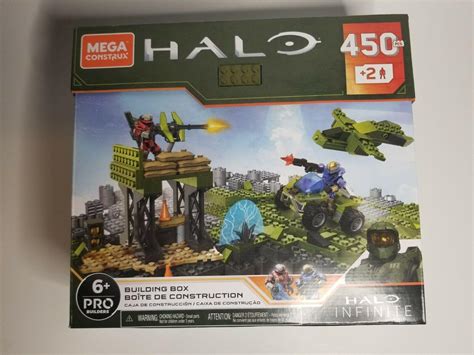 Halo Infinite Mega Construx Pro Builders Building Box Set 450 Pieces