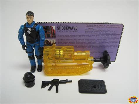 Gi Joe 1992 Shockwave W Filecard 348a