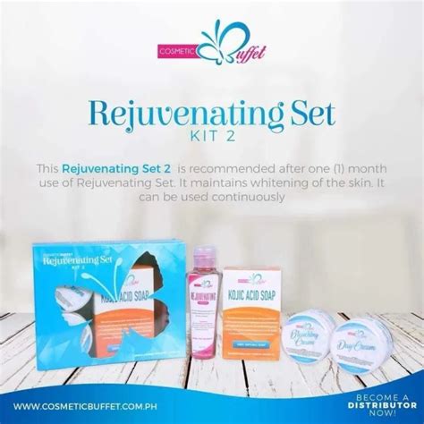 Cosmetic Buffet Rejuvenating Set Kit 2 Lazada Ph