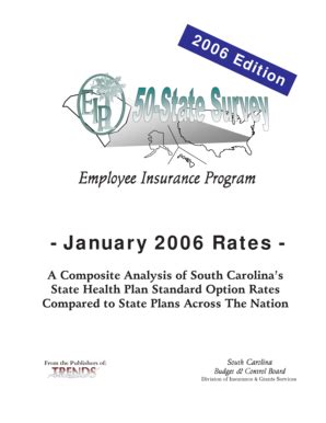 Fillable Online Eip Sc January Rates South Carolina Public