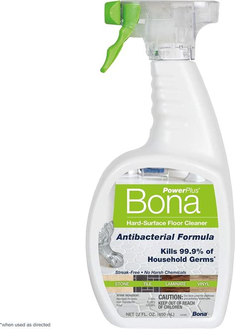 Bona Powerplus Limpiador Antibacteriano Para Suelos Multisuperficie