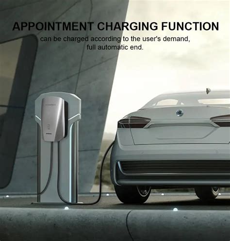 European Standard Wallbox Kw Electric Vehicle Charging Station