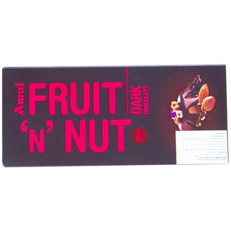 amul fruit  nut dark chocolate      price lulu uae