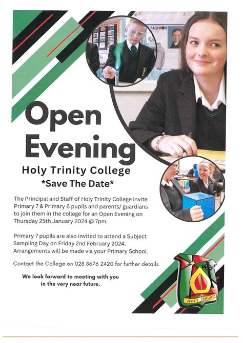 Holy Trinity College Open Evening