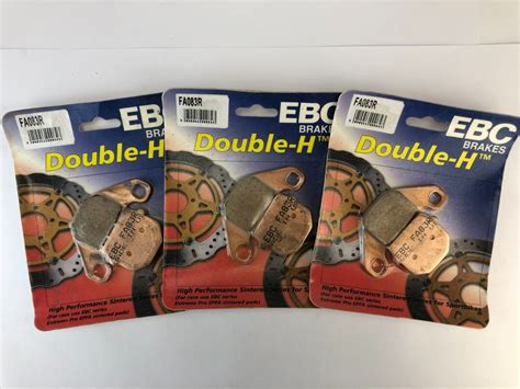 Ebc Brake Pads Fa083r 3 Packs Of R Series Long Life Sintered Brake Pads