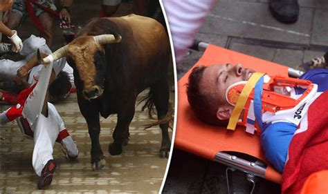 Pamplona bull run: 10 hurt in final run of 2017 for controversial ...