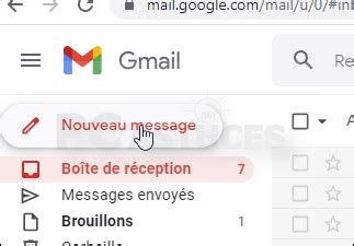 PC Astuces Insérer une image dans un message Gmail