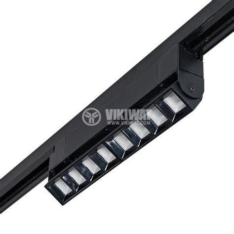 2 Line ZFLD Rail Light 93ZFLD2040 BL 20W 30 4000K Black ELMARK VIKIWAT