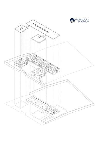 Despiece De Plantas Arquitectura En Blanco