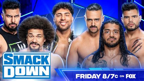 Six Man Tag Announced For Wwe Smackdown Wrestling Attitude