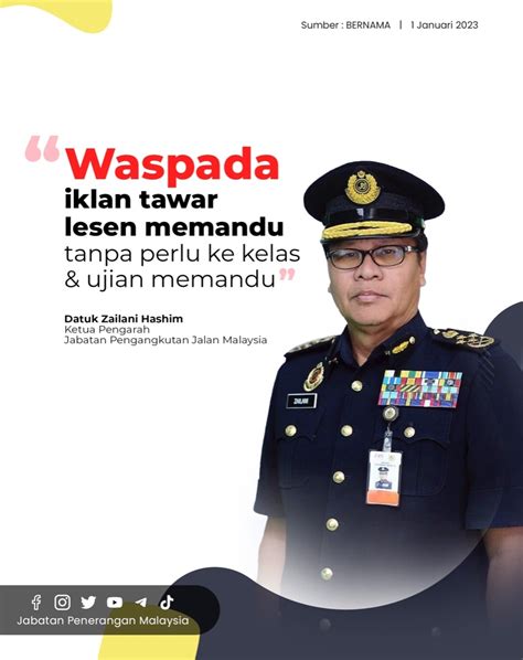 Waspada Iklan Tawar Lesen Memandu Tanpe Perlu Ke Kelas Ujian Memandu