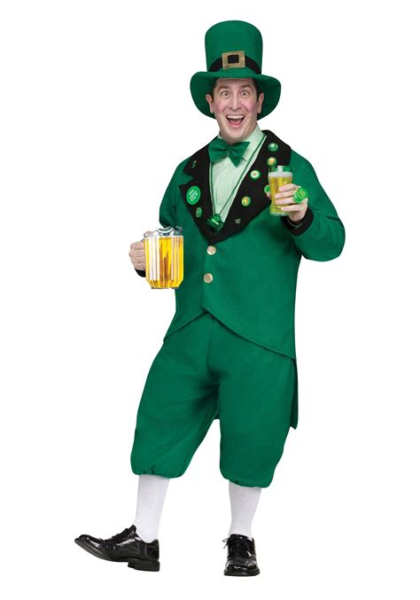 Pub Crawl Leprechaun Costume For Men St Patricks Day 2499