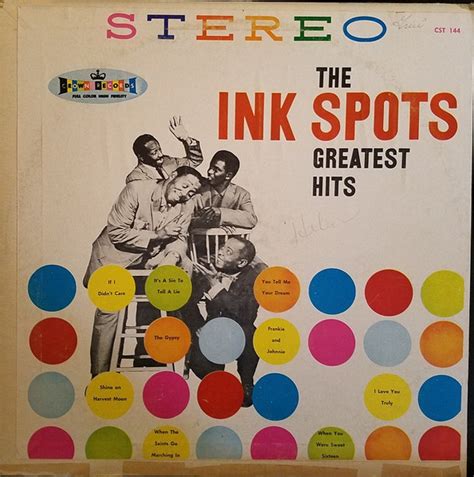 The Ink Spots The Ink Spots Greatest Hits 1959 Vinyl Discogs