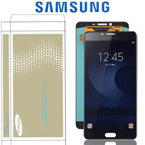 Original Super Amoled Lcd For Samsung Galaxy C Pro Lcd C C