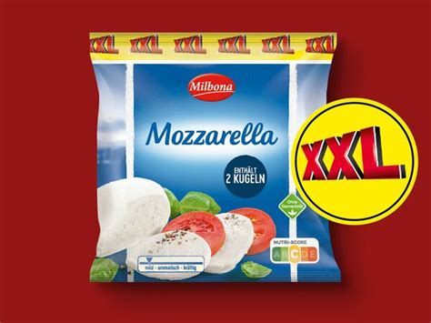 Milbona Mozzarella Xxl G Von Lidl F R Ansehen