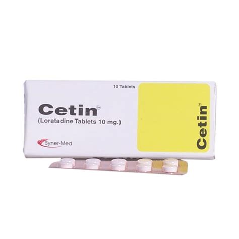 Cetin Tablets I Syner Med Pharmaceutical