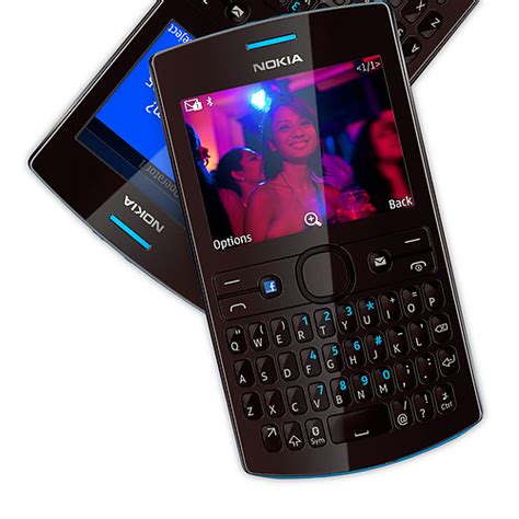 Nokia Asha 205 Phone With Bulit In Facebook Button TECK IN