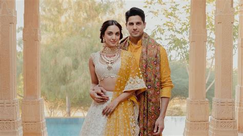 Sidharth Malhotra Kiara Advanis Haldi Pics Prove This Match Is Made