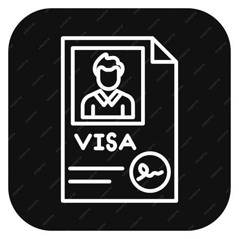 Premium Vector | Visa Vector Illustration