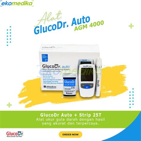 Jual Glucodr Auto Agm Alat Cek Gula Darah Gluco Dr Auto