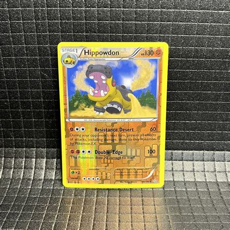 Hippowdon 88 160 Primal Clash Reverse Holo Rare Pokemon Card EBay