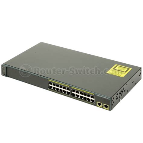 Cisco WS C2960 24LT L 2960 24 PORT 10 100 Catalyst Switch Electronics