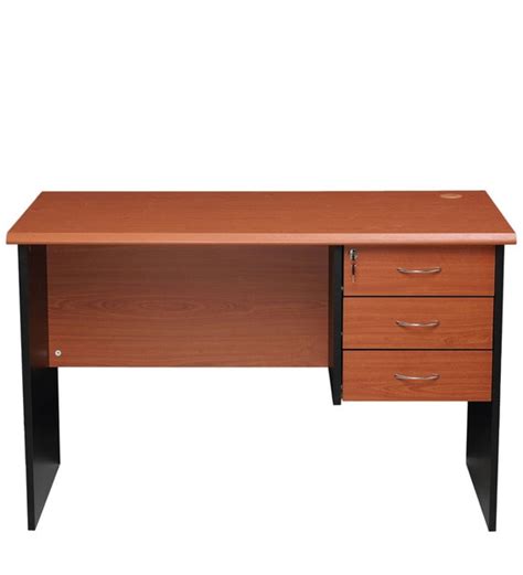 Buy Milford 3 Drawer Office Table by Nilkamal Online - Work Stations ...