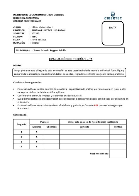 Teoria: 1 3