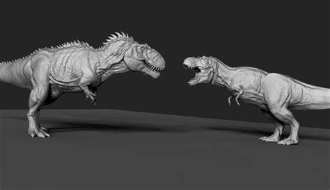 Giganotosaurus Vs Tyrannosaurs Rex Which Apex Predator Will Win Sexiz Pix