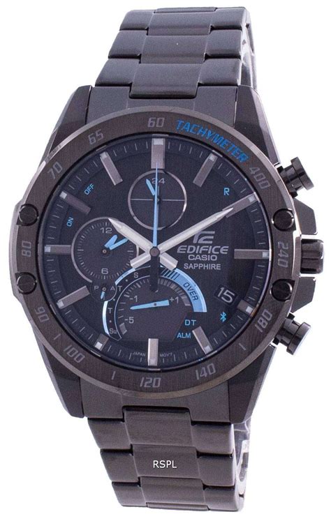 Casio Edifice Smartphone Link Tachymeter Quartz EQB 1000XDC 1A