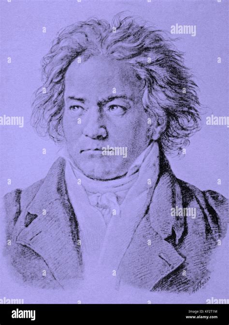 Ludwig Van Beethoven Portrait Of The German Composer 1818 By Kloeber