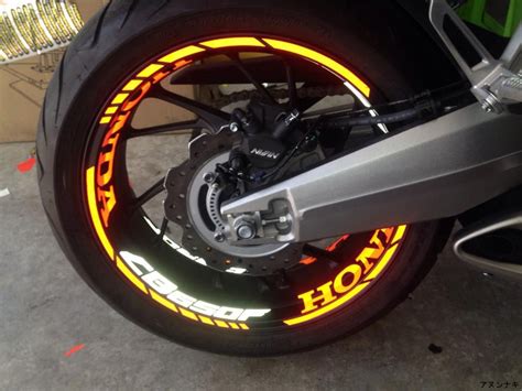 Reflective Wheel Decals V For Honda Cbr F Cb F Info