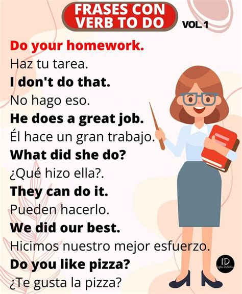 Verb To Do Verbo Hacer Volumen 1 Verb To Do Verbo Hacer Volumen 1