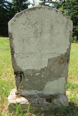 George Berry 1840 inconnu Mémorial Find a Grave