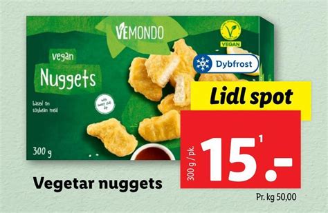 Vegetar Nuggets Tilbud Hos Lidl