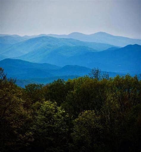 Charlottesville Virginias Blue Ridge Mountains Photo Compliments Of