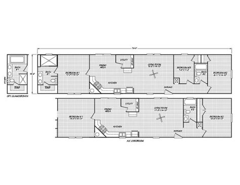 Country Manor 16763m Manufactured Home From Fleetwood Homes A Cavco