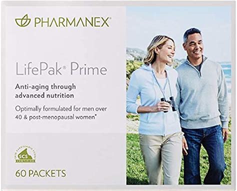 NuSkin LifePak Prime Anti Aging Formula Supplement 60 Packets Secret