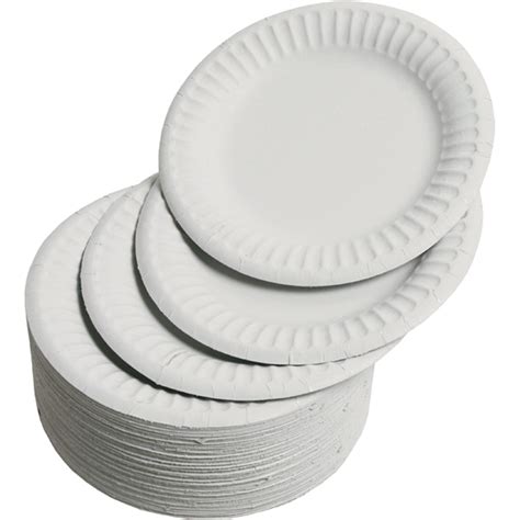 He469410 Paper Plates 180mm White Pack Of 1000 Findel Education