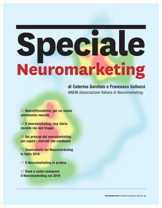 Neuromarketing Speciale Harward Business PDF