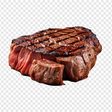 Saboroso Bife De Fil Grelhado Png Isolado Em Fundo Transparente Psd