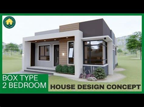 2 BEDROOM BOX TYPE HOUSE DESIGN IDEA YouTube Two Bedroom House Design