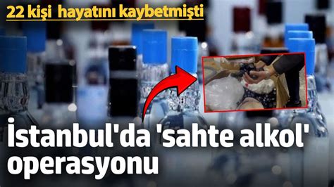 Stanbul Da Sahte Alkol Operasyonu Bin Litre Ele Ge Irildi