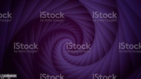 A Realistic Background With Hypnotic Spiral Stock Illustration