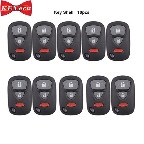 Keyecu Replacement Remote Key Shell Case Fob Button For Suzuki Use